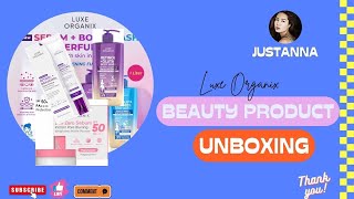 Another Luxe Organix products unboxing [upl. by Fonzie]