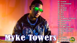 Myke Towers Exitos 2021  Mix Mejores Canciones y Lo Más Nuevo 2021 [upl. by Renault]