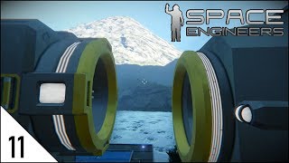 Space Engineers Lets Play Ep 11  CONNECTING THE CONNECTORS Beta Gameplay [upl. by Ajaj]