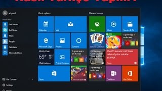 Bilgisayarı Türkçeye Çevirme Windows 10 Türkçe Yapma Sesli Detaylı Anlatımı [upl. by Ayila]