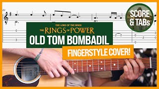 OLD TOM BOMBADIL  Guitar tutorial and TABS  From Lord of the Rings quotThe Rings of Powerquot [upl. by Enirod]