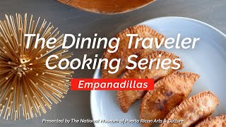 How To Make Empanadillas de Pastelón Puerto Rican Empanadas  Dining Traveler Cooking Series [upl. by Shandra]