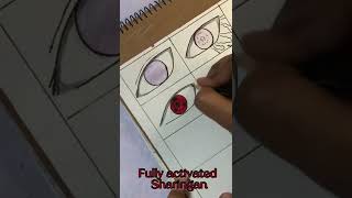 Naruto all Dojutsu eyes drawing… All Sharingan eyes drawing… shorts youtubeshorts [upl. by Nawoj]