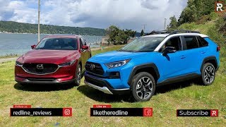 2019 Toyota RAV4 Vs 2019 Mazda CX5 – Which One Is The BEST [upl. by Bergeman]