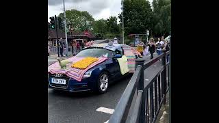 Ickenham festival parade ickenham ickenhamfestival hilligdon uxbridge london [upl. by Patsy]