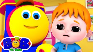 The New Sick Song  Baby is Sick  Nursery Rhymes amp Kids Songs  Bob The Train [upl. by Neerroc]