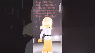 Brookhaven REALISTIC TEENS OUTFIT CODES Bloxburg  Berry AVenue P1 Outfit1💌 roblox brookhaven [upl. by Kcirrad486]