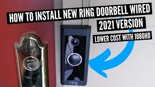 How To Install Ring Doorbell Wired [upl. by Myna]