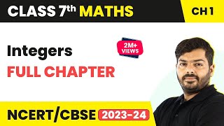 Class 7 Maths Chapter 1  Integers Full Chapter Explanation and Exercise 11 to 14 [upl. by Ramonda]