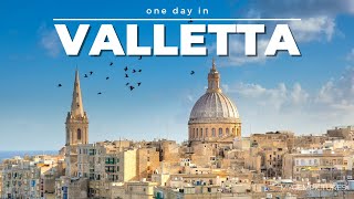 ONE DAY IN VALLETTA MALTA  4K  The beautiful capital of Malta [upl. by Osric35]