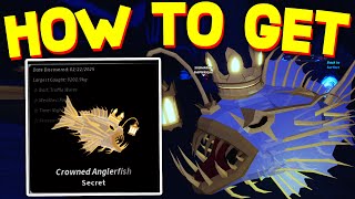 HOW TO GET CROWNED ANGLER in FISCH [upl. by Simdars633]