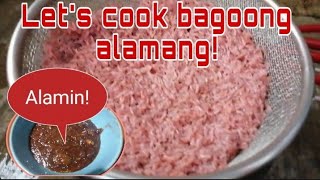 Easy bagoong alamang recipe Alamin Diskarteng G ❤️ [upl. by Acinorej81]