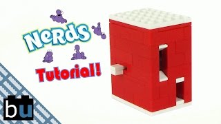 How to Build a LEGO Pocket Sized Nerds Candy Machine [upl. by Lombardo]