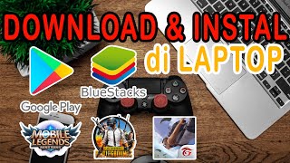 CARA INSTAL GOOGLE PLAY STORE DI LAPTOP ATAU KOMPUTER [upl. by Aennyl474]