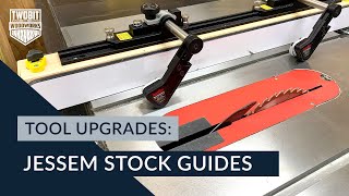 No Drill Jessem Stock Guides Install  Table Saw Safety  Woodworking [upl. by Barlow933]