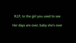 RIP  Rita Ora Lyrics on Screen [upl. by Seluj]