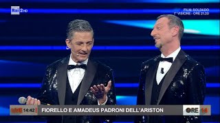 Festival di Sanremo 2021 Fiorello e Amadeus padroni dellAriston  Ore 14 del 04032021 [upl. by Bruis157]