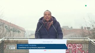 Taubira vatelle réveiller la gauche   Reportage cdanslair 15012022 [upl. by Yahsed]