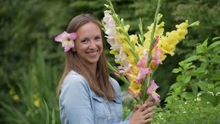 How to grow and harvest Gladiolus  Northlawn Flower Farms [upl. by Weingartner]