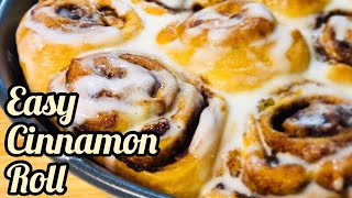 Easy Cinnamon Rolls Pillsbury Crescent Dough [upl. by Corbie]