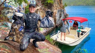 Scuba Diver Breaks Record Unbelievable Finds at 30ft Deep Underwater [upl. by Penland]