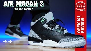 Air Jordan 3 Green Glow [upl. by Evol]