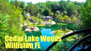 A Quick Tour of Cedar Lake Woods and Gardens in Williston FL [upl. by Killarney667]