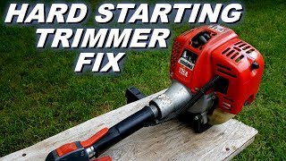 Fix a trimmer thats hard to start [upl. by Norita219]