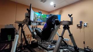 6DOF motion simulator No Limits 2 [upl. by Johansen]