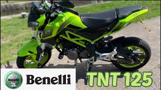 Benelli TNT 125 review and test ride The best 125cc you can buy Cheap motorcycle Lots of fun [upl. by Teyugn979]