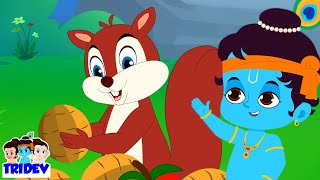 Ek Gilehri एक गिलहरी Rhymes for Kids in Hindi [upl. by Reeba]