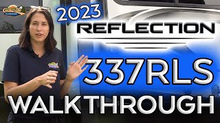 NEW 2023 Grand Design Reflection 337RLS  Walkthrough [upl. by Sharleen]