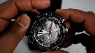 Casio GShock Mudmaster series GSG 1001 awc watch unboxing  mud resistant  solar powered watch [upl. by Jewett38]