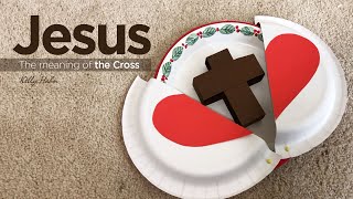 Cross Sunday School Crafts  Jesus  Easter sunday school crafts [upl. by Barayon]