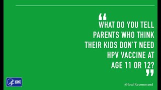 Dr Wolynn Explains Why HPV Vaccine Is Recommended For Preteens [upl. by Zsa]