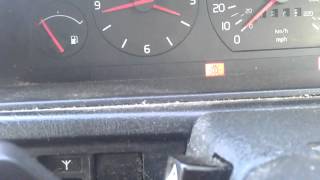 Volvo 940 20 B200 cold start [upl. by Alika]