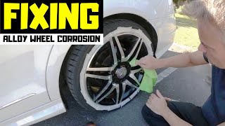 Diamond Cut Alloy Wheel Corrosion amp Scratched  Cleaning and Repair   DIY Fix [upl. by Indihar]