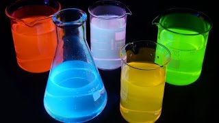 What is Fluorescence Detailed Explanation Amazing Glowing liquid [upl. by Kcaj]