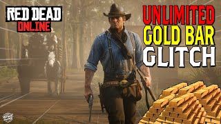 The Best Unlimited Gold Bar Glitch in Rdr2 Online  Still working in 2025 [upl. by Blim]