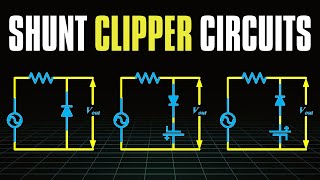 Clipper circuits in Hindi  All Shunt Clipper Circuits [upl. by Shannen]