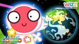 Planet Cosmo  Viewing Earth From Outer Space  Full Episodes  Wizz Explore [upl. by Damiani]