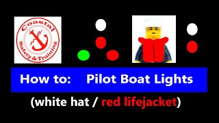 Quick and simple guide to ship lights remembering the colour combinations [upl. by Yttak71]