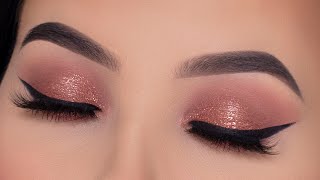 EASY LONG LASTING Eye Makeup Tutorial [upl. by Ariada86]