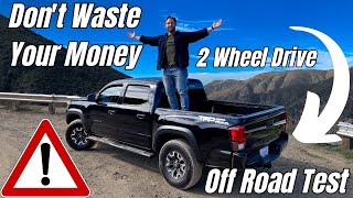 Do You Need 4 Wheel Drive To Overland 2wd vs 4wd [upl. by Eric]