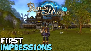 Runes Of Magic First Impressions quotIs It Worth Playingquot [upl. by Danelle767]