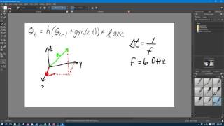 IMU Data Processing with Complementary Filter and Intro to GUIs in Matlab [upl. by Elenore]