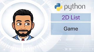 Searching and finding game using a 2D List MyComputerScienceTeacher  Lesson 20 python programming [upl. by Medora]