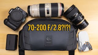 Peter McKinnon Nomatic Sling Camera Bag It Can Fit HOW MUCH [upl. by Hofstetter312]