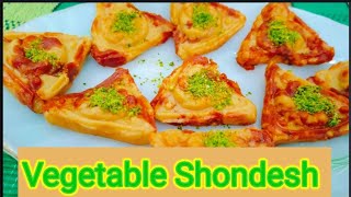 Vegetable Sondesh Recipe  Dessert Recipe  Bengali Food Point [upl. by Tamah267]