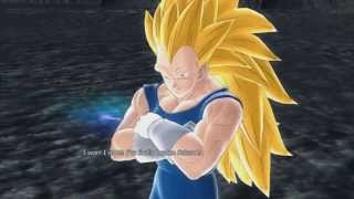 DBZ Raging Blast 2 Majin Vegeta and SSJ3 Vegeta Special Quotes [upl. by Asiralc]